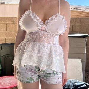 White Lace Camisole